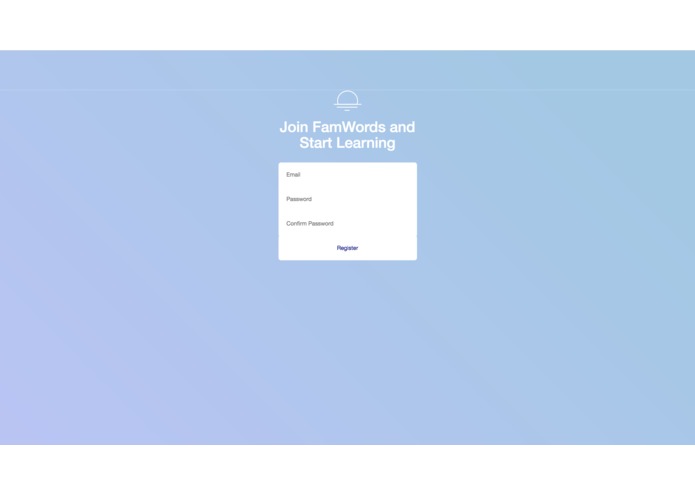 FamWords – screenshot 2