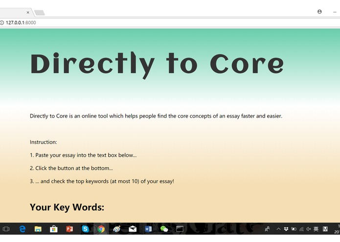 Directly to Core – screenshot 1