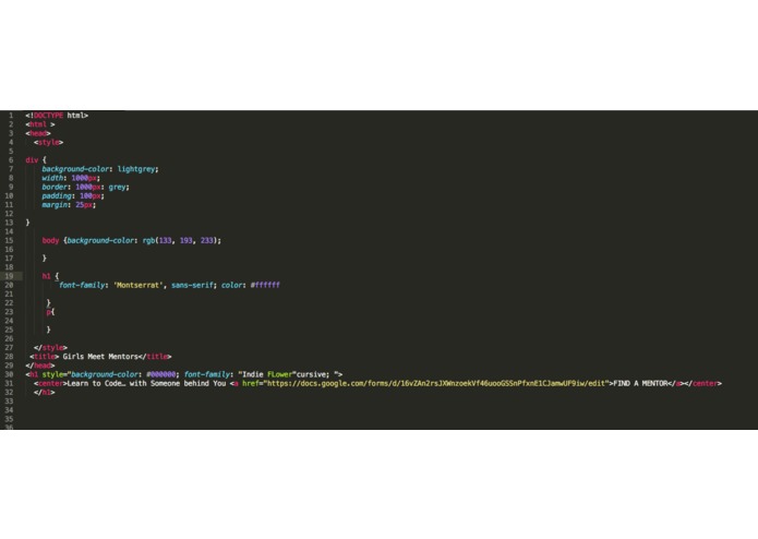Girls Meet Mentors – screenshot 2