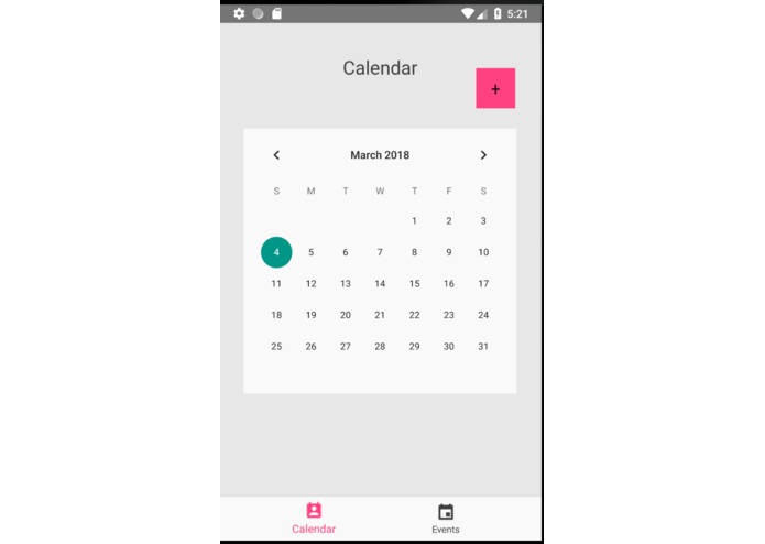 WeSched – screenshot 1
