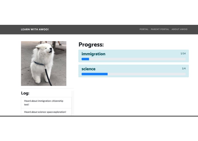 Learn with Awoo – screenshot 1