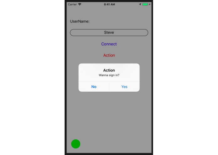 Just another log in system – screenshot 4