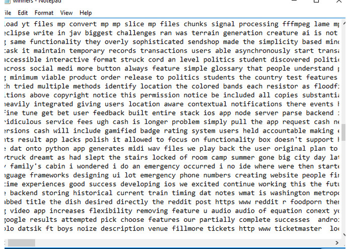 oMLt – screenshot 2