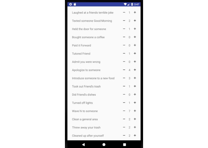 The Happy App – screenshot 1