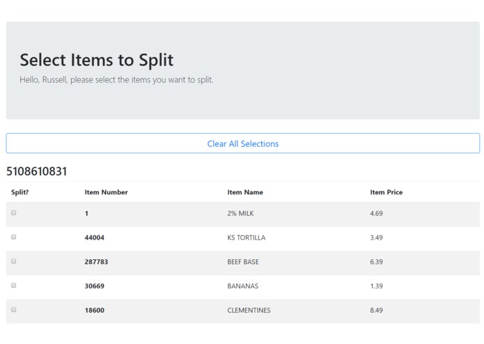 Splitty - HackTech2018 – screenshot 3