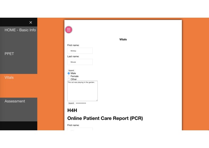 EMT Online PCR – screenshot 1