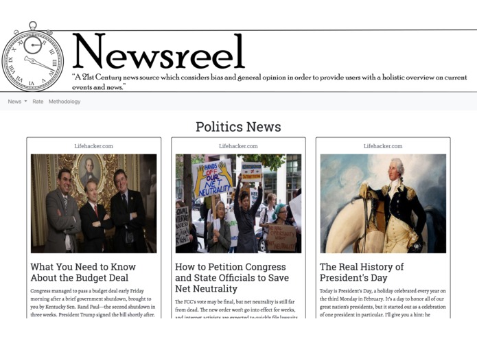 Newsreel – screenshot 2