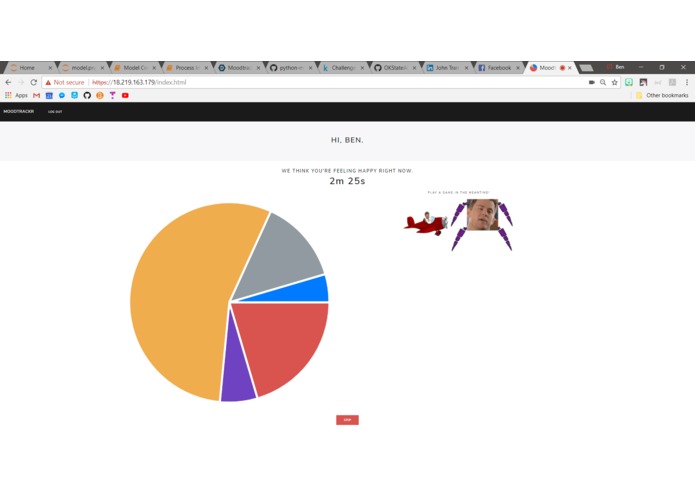 MoodTrackr – screenshot 1