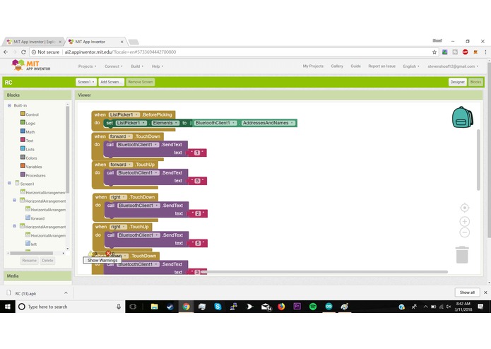 Hackathon RC Car – screenshot 2