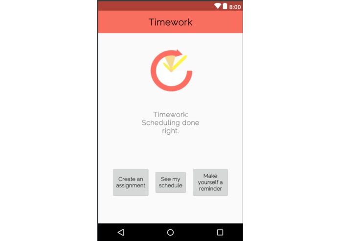 timework – screenshot 2