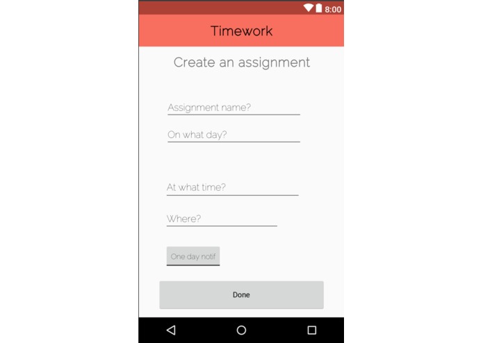 timework – screenshot 4