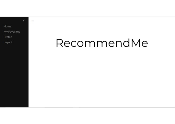 RecommendMe – screenshot 2