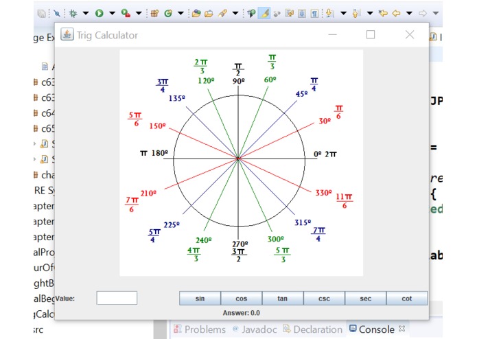 TrigCalculator – screenshot 1