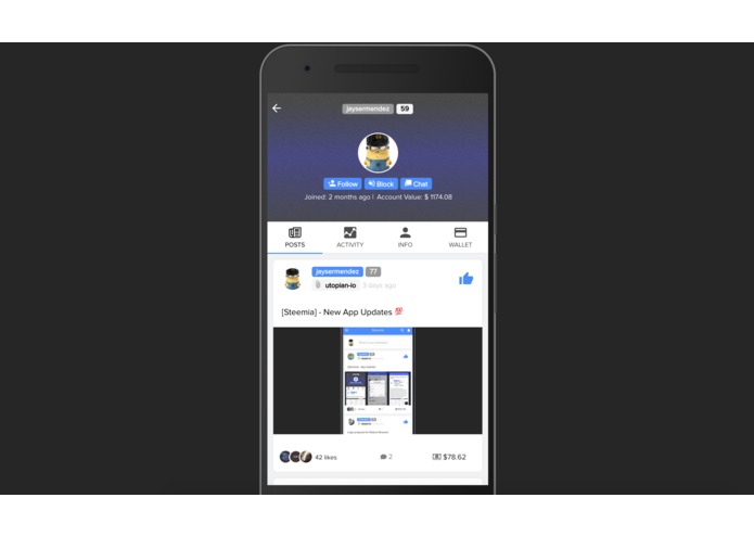Steemia – screenshot 8
