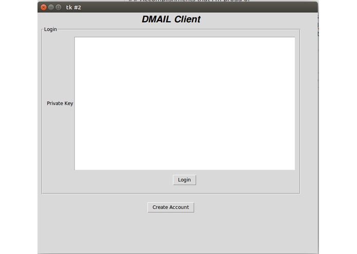 Decentralized Secure Email – screenshot 1