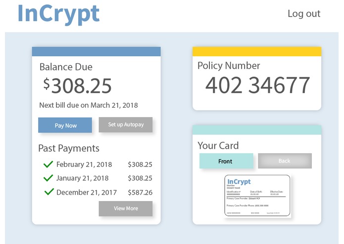 InCrypt – screenshot 1