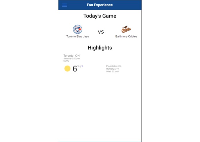  Fan Experience – screenshot 1