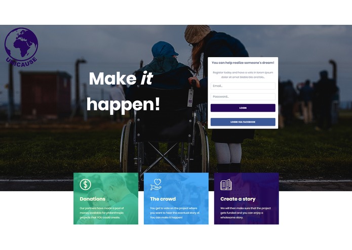 Unicause – screenshot 1