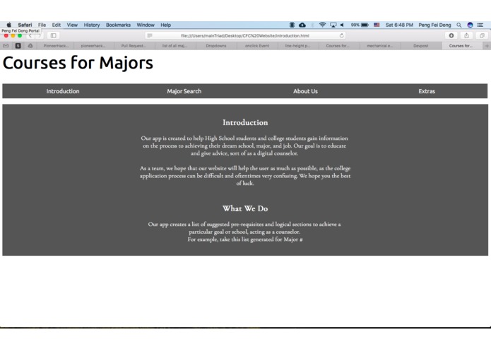 Courses for Careers – screenshot 1
