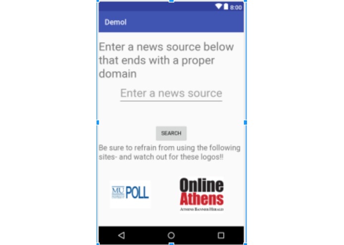 FakeBook – screenshot 1