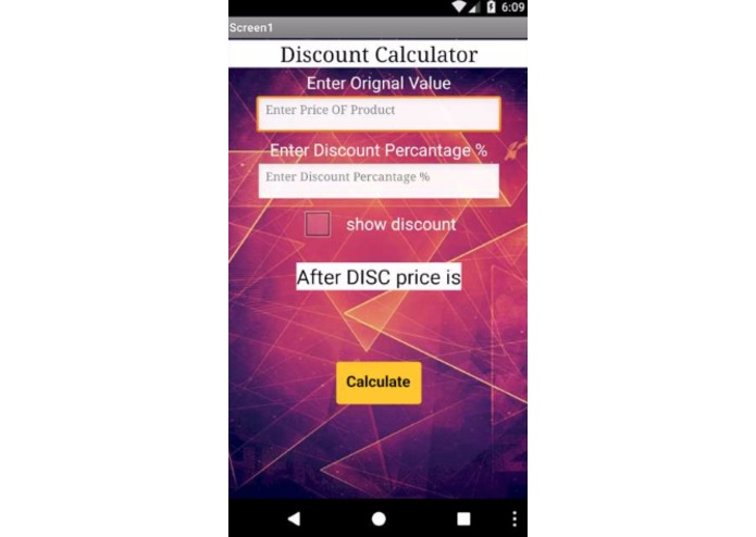 DiscountCalculatorPro – screenshot 1