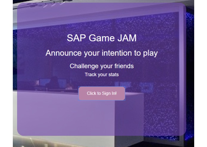*.*.SAP Game JAM*.*. – screenshot 1