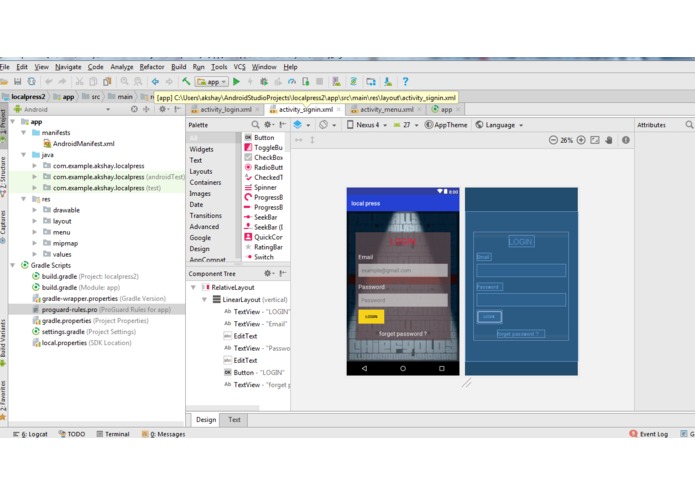 local press – screenshot 2