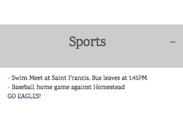 LAHS Announcements – screenshot 6