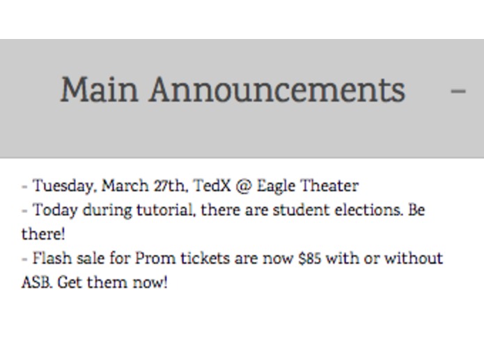 LAHS Announcements – screenshot 8