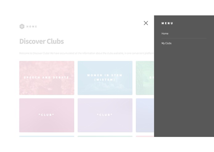 Discover clubs – screenshot 1