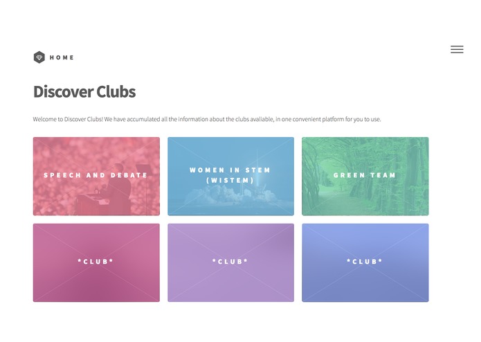 Discover clubs – screenshot 2