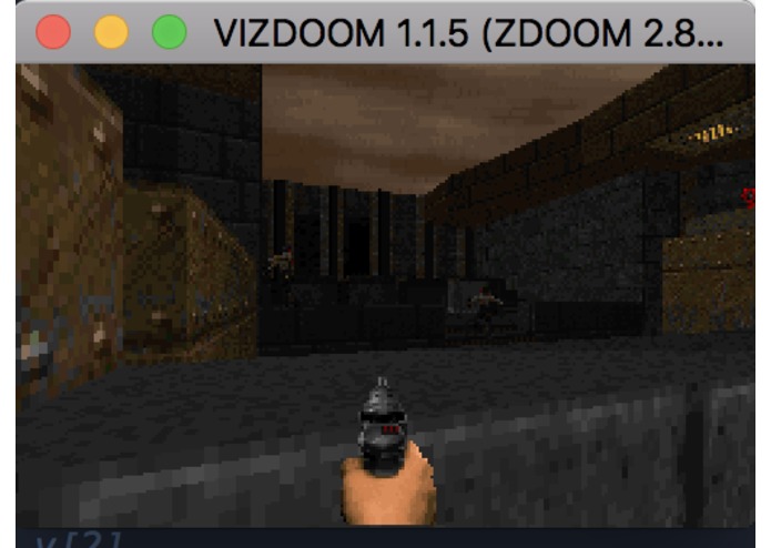 Deep Recurrent Q-Networks in a CIG Doom Environment. – screenshot 2