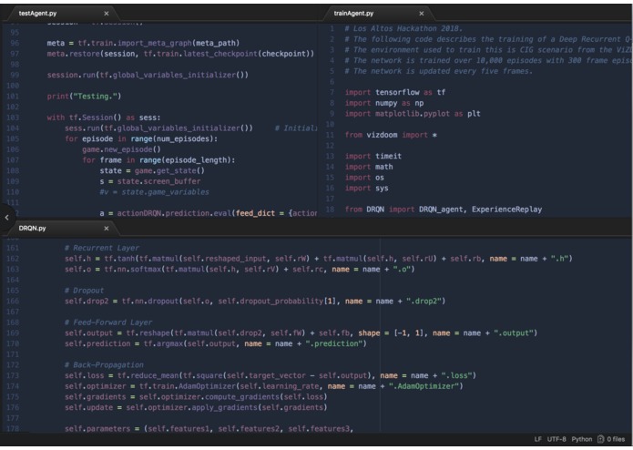 Deep Recurrent Q-Networks in a CIG Doom Environment. – screenshot 4