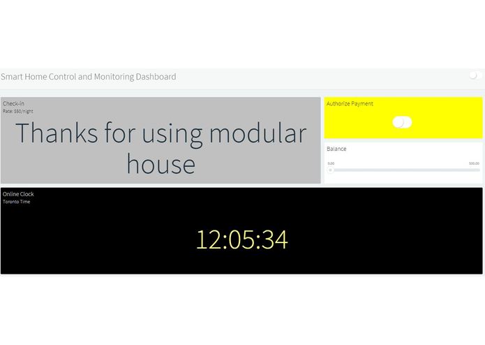 Micro-payment for modular homes of smart communities | Devpost