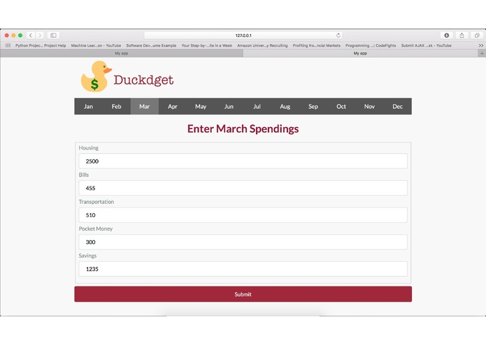Duckdget – screenshot 2
