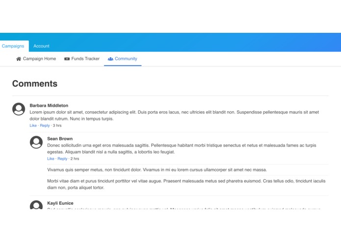 notKickstarter – screenshot 3