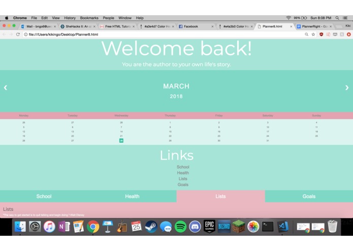PlannerRight – screenshot 1