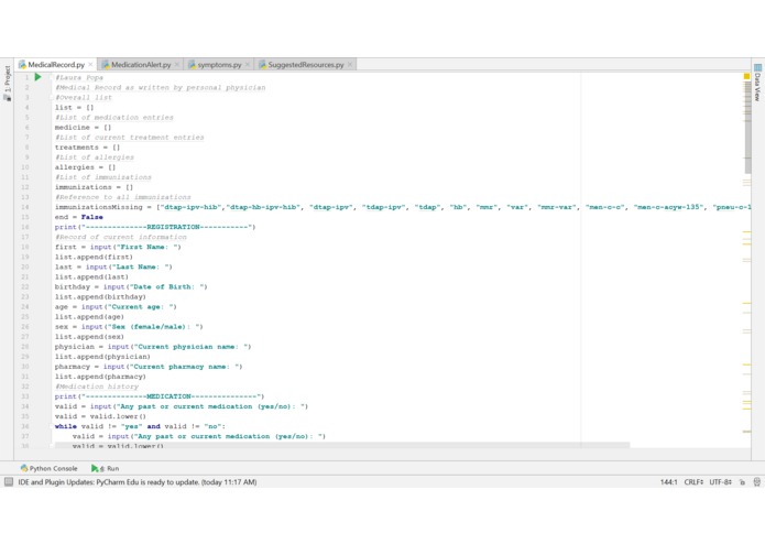 HealtHack – screenshot 3