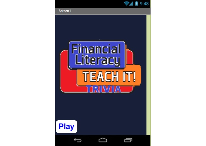 Financial Literacy Trivia App – screenshot 1
