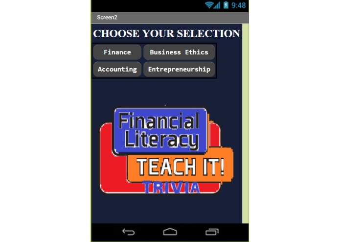 Financial Literacy Trivia App – screenshot 3