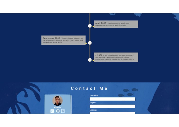 Portfolio – screenshot 3