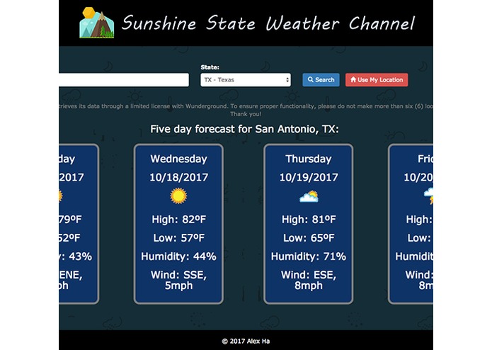 Sunshine State Weather Channel – screenshot 1