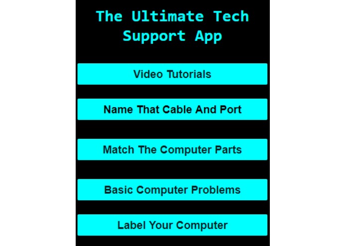 The Ultimate Tech Support App – screenshot 2