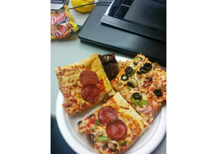 i'm eating pizza – screenshot 1