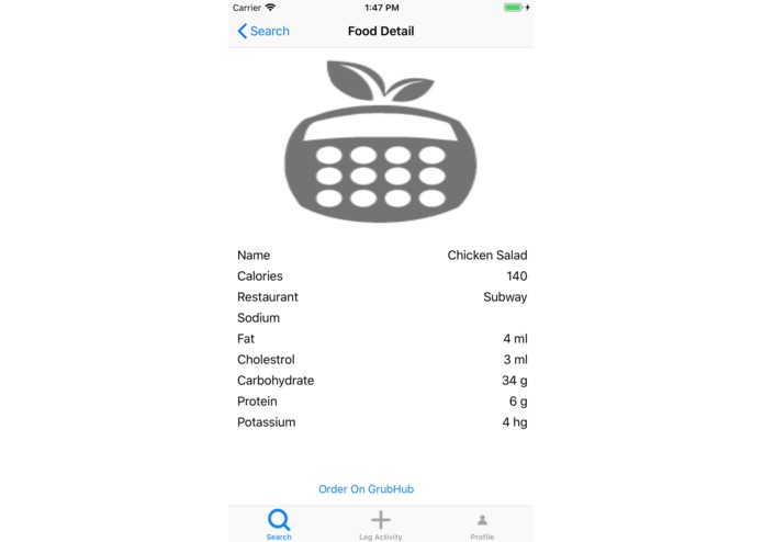 HealthyEatOut – screenshot 2