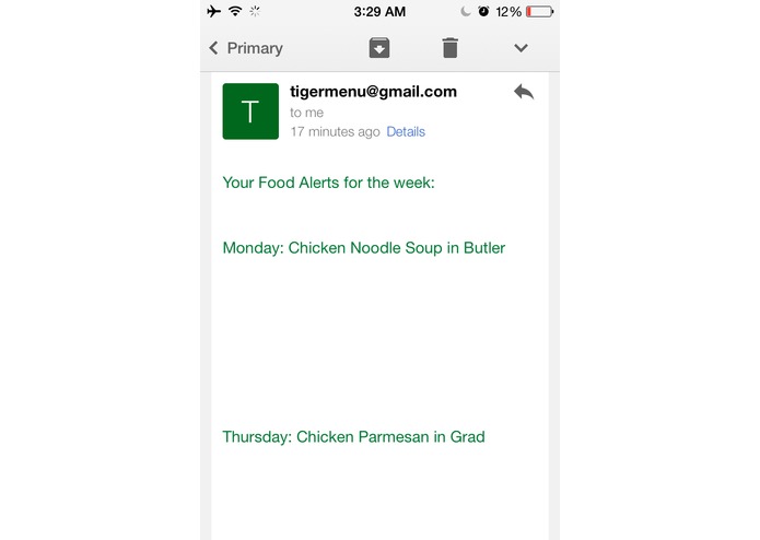 menu-alerts – screenshot 1
