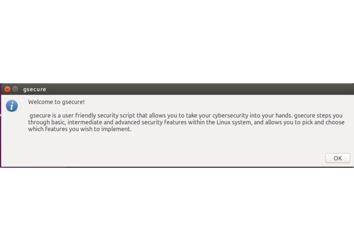 gsecure – screenshot 1
