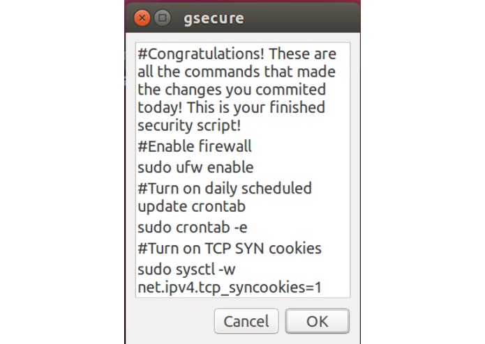 gsecure – screenshot 3