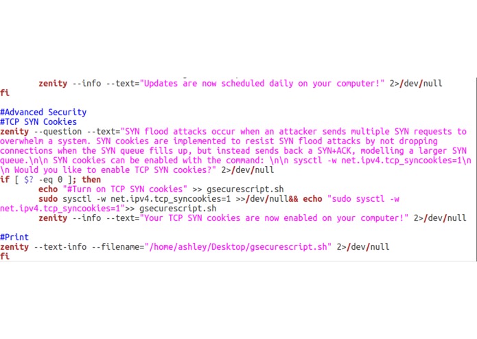 gsecure – screenshot 5