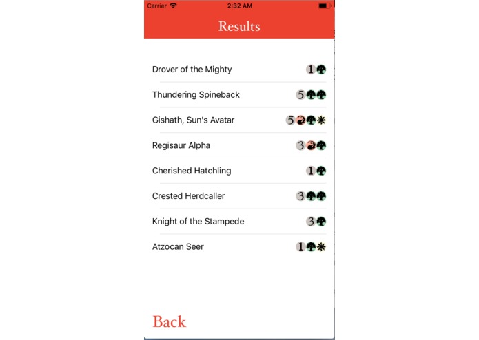 Magic: The Gathering Helper – screenshot 2